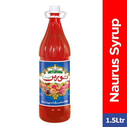 NAURUS SHARBAT 1.5LITRE BOTTLE