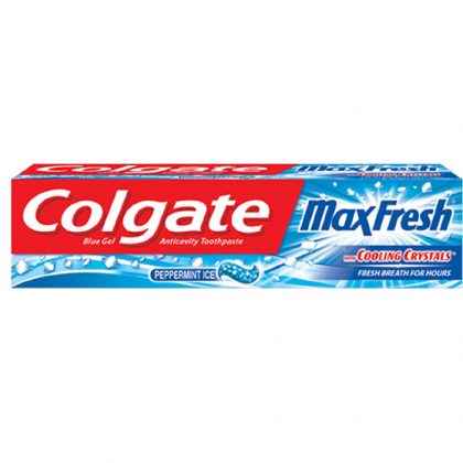 COLGATE T/PASTE MAXFRESH PEPPERMINT ICE 75GM