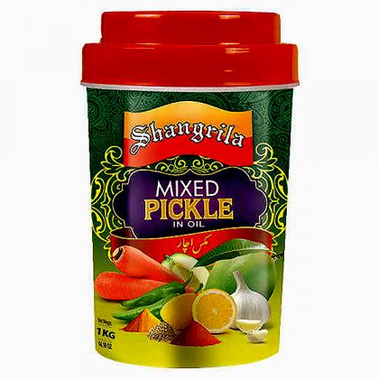 SHANGRILA PICKLE MIXED 1KG JAR
