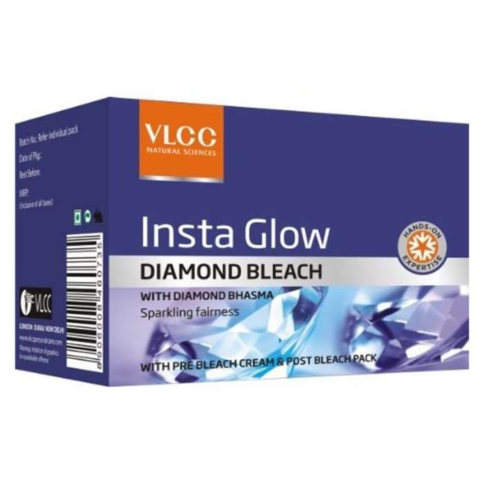 VLCC INSTA GLOW DIAMOND BLEACH 30GM BOX