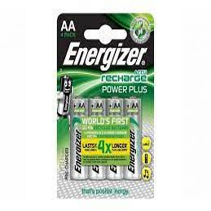 ENERGIZER RECHARGE POWER PLUS 1.2V AA DRY CELL 4PC