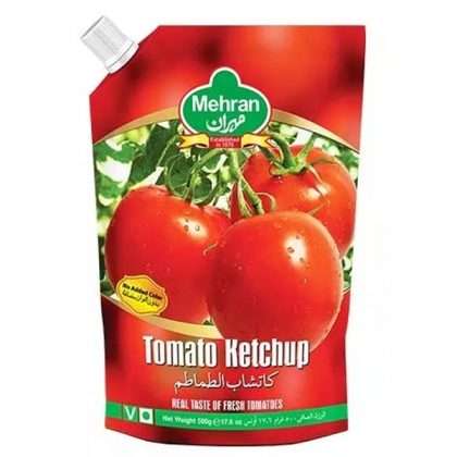 MEHRAN TOMATO KETCHUP 400GM POUCH