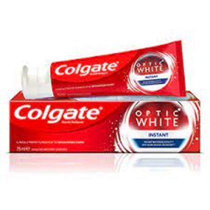 COLGATE T/PASTE OPTIC WHITE INSTANT 75ML