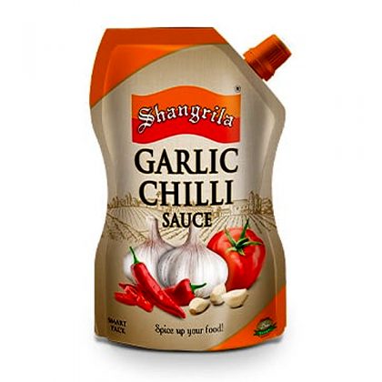 SHANGRILA GARLIC CHILLI SAUCE 450GM POUCH