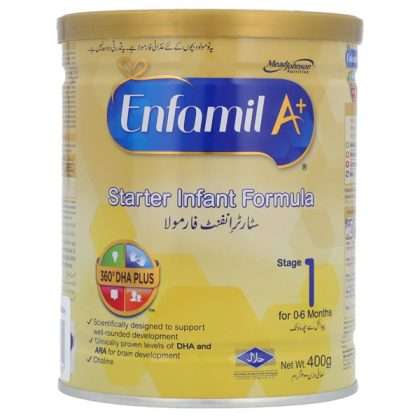 ENFAMIL A+ STAGE1 MILK POWDER 400GM TIN