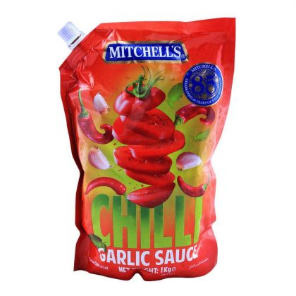 MITCHELLS CHILLI GARLIC SAUCE POUCH 500GM
