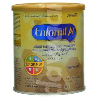 ENFAMIL A+ PREMATURE MILK POWDER TIN 400GM