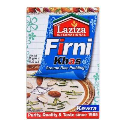 LAZIZA FIRNI KHAS KEWRA 150GM BOX