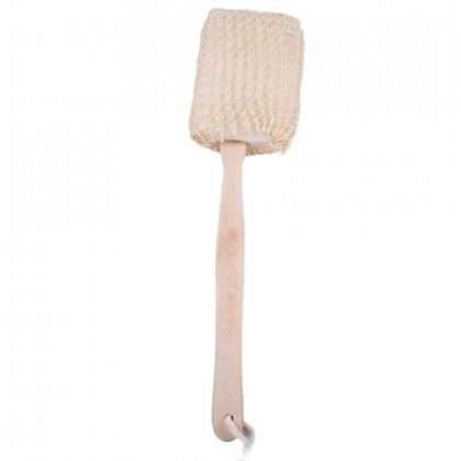 BATH SPOONGE WOOD STICK ITEM NO.3821