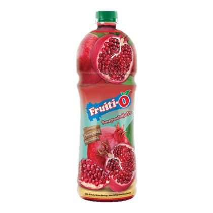 FRUITI-O DRINK POMEGRANATE BOTTLE 1LITRE