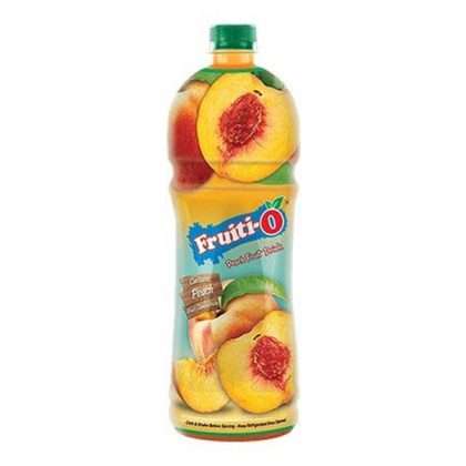FRUITI-O DRINK PEACH BOTTLE 1LITRE