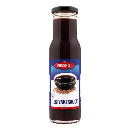 FRESH ST TERIYAKI SAUCE 245ML BOTTLE