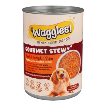 WAGGLES PUPPY FOOD CHICKEN 400GM