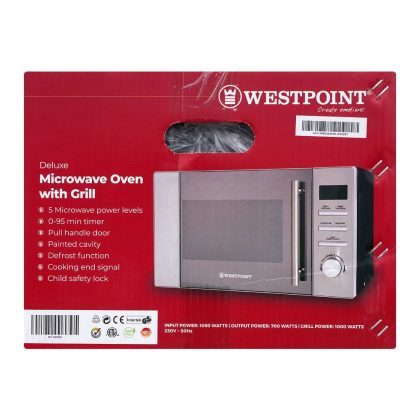 WESTPOINT DELUXE MICROWAVE OVEN WITH GRILL WF-830DG