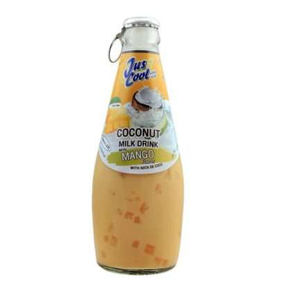 JUST COOL COCONUT MILK DRINK MANGO 290ML BOTTLE