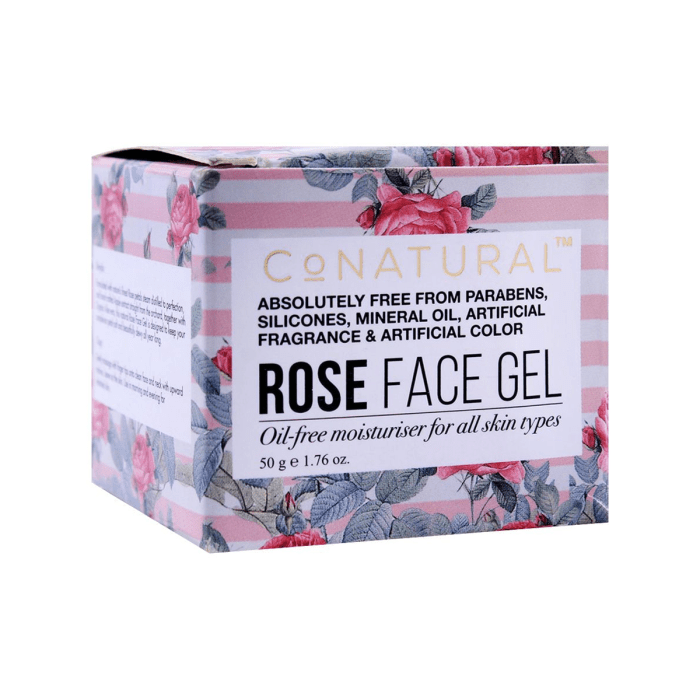 CONATURAL FACE GEL ROSE JAR 50GM