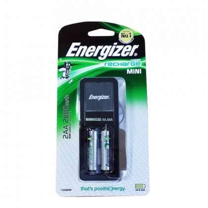 ENERGIZER ACCU RECHARGE MINI 1.2V 2AA 2000mAH CHARGER