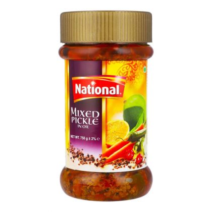 NATIONAL PICKLE MIXED 750GM JAR
