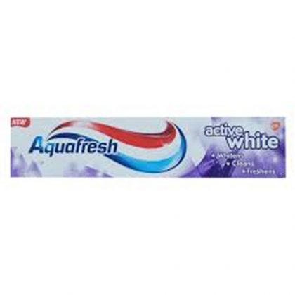 AQUAFRESH ACTIVE WHITE TOOTHPASTE 125ML