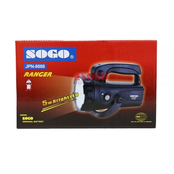 SOGO REACHARGABLE TORCH JPN-8888