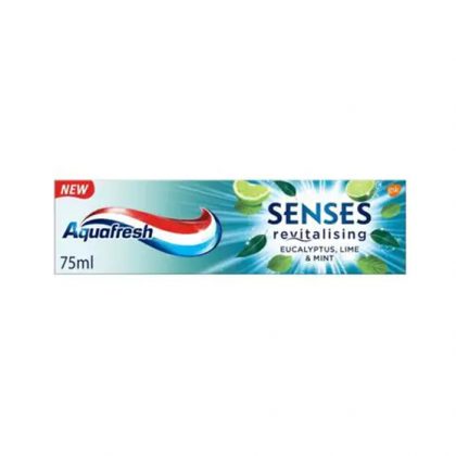 AQUA FRESH SENSES REVITALISING TOOTH PASTE 75ML