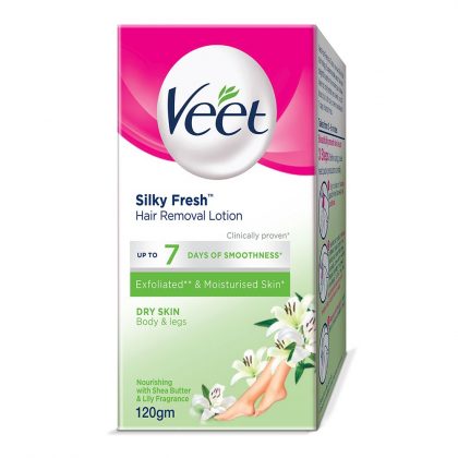 VEET H/R LOTION DRY SKIN 120GM