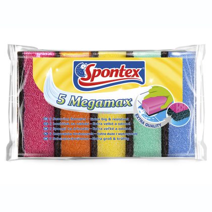 SPONTEX 5MEGAMAX SPONGE PACK