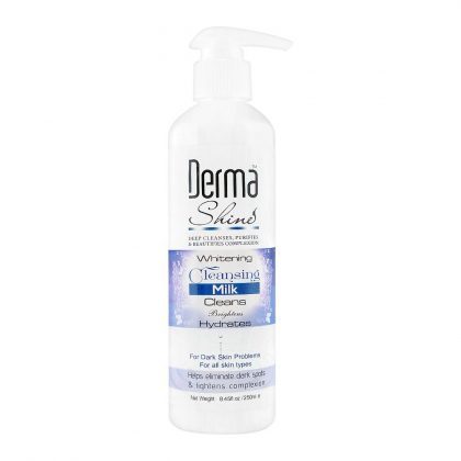DERMA CLEANSING MILK WHITENING PUMP 250ML