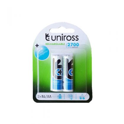 UNIROSS RECHARGABLE AA2 2700MAH