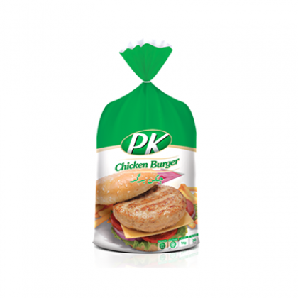 PK CHICKEN BURGER POUCH 1000GM