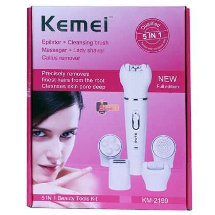KEMEI BEAUTY TOOLS 5IN1 KIT KM-2199
