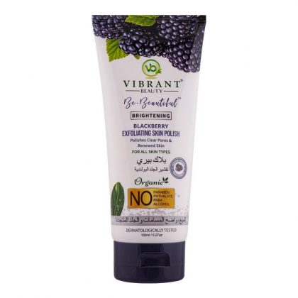 VIBRANT SKIN POLISH BEAUTY BLACKBERRY EXFOLIATING 150ML