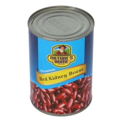 NATURES HOME RED KIDNEY BEANS TIN 400GM