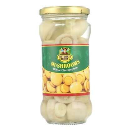 NATURES HOME MUSHROOMS WHOLE BOTTLE 330GM