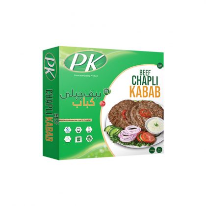 PK BEEF CHAPLI KEBAB BOX 600GM