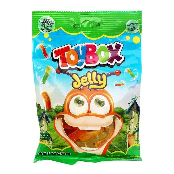 TOYBOX JELLY WORMS POUCH 80GM