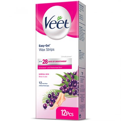 VEET WAX STRIPS NORMAL SKIN 12PCS BOX
