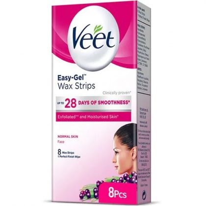 VEET WAX STRIPS NORMAL SKIN 8PCS BOX