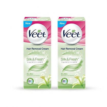 VEET H/R CREAM DRY 2X100GM PROMO PACK