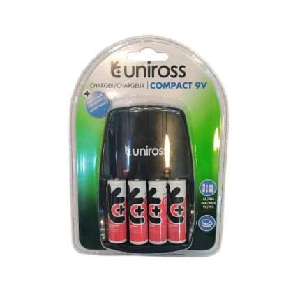 UNIROSS COMPACT CHARGER 9V