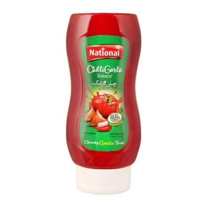 NATIONAL CHILLI GARLIC SAUCE SQUEEZY 400GM