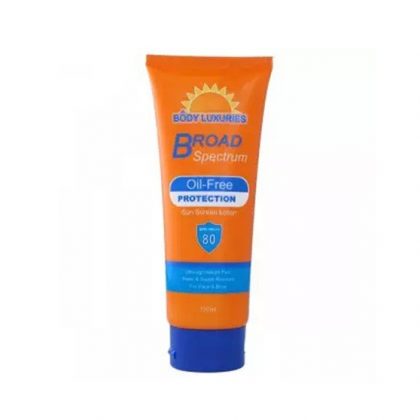 BODY LUXURIES SUN SCREEN LOTION BROAD 150ML TUBE