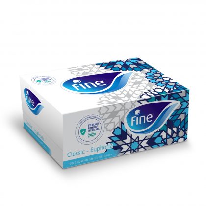 FINE TISSUE CLASSIC POP UP 150X2PLY SHEETS BOX