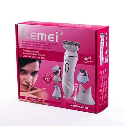 KEMEI 5IN1 BEAUTY TOOLS KIT MODEL:KM-7202