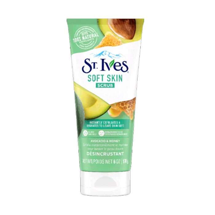 ST.IVES SOFT SKIN SCRUB 170GM TUBE
