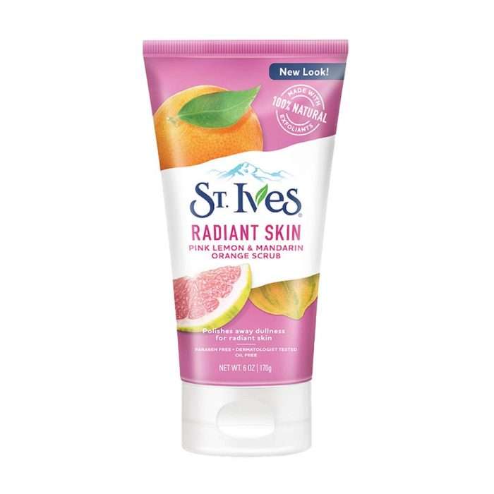 ST.IVES RADIANT SKIN SCRUB 170GM TUBE