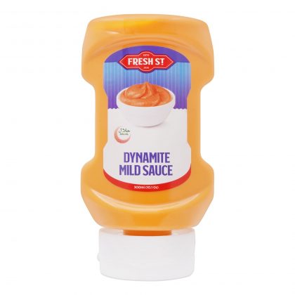 FRESH ST DYNAMITE MILD SAUCE 300ML BOTTLE