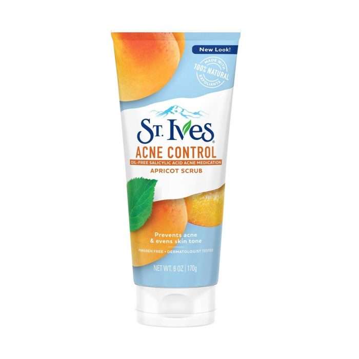 ST.IVES ACNE CONTROL APRICOT SCRUB 170GM TUBE