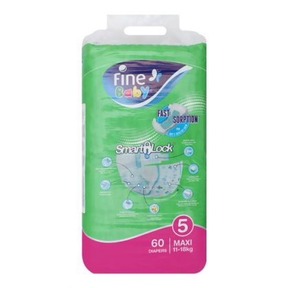 FINE BABY DIAPER MAXI 60PCS JUMBO PACK
