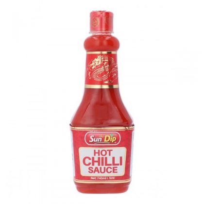 SUNDIP HOT CHILLI SAUCE 740ML